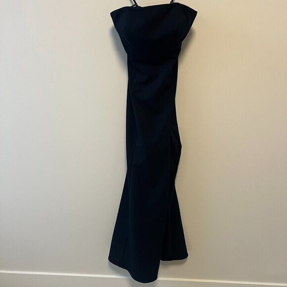 BHLDN Adalynn Strapless Stretch Crepe Maxi Gown - Picture 7 of 13